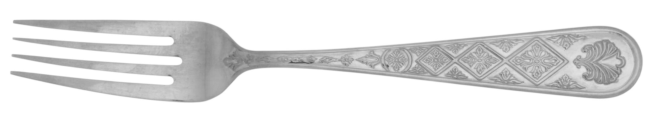 Medallion (Stainless) Fork by Wallace Silver-1
