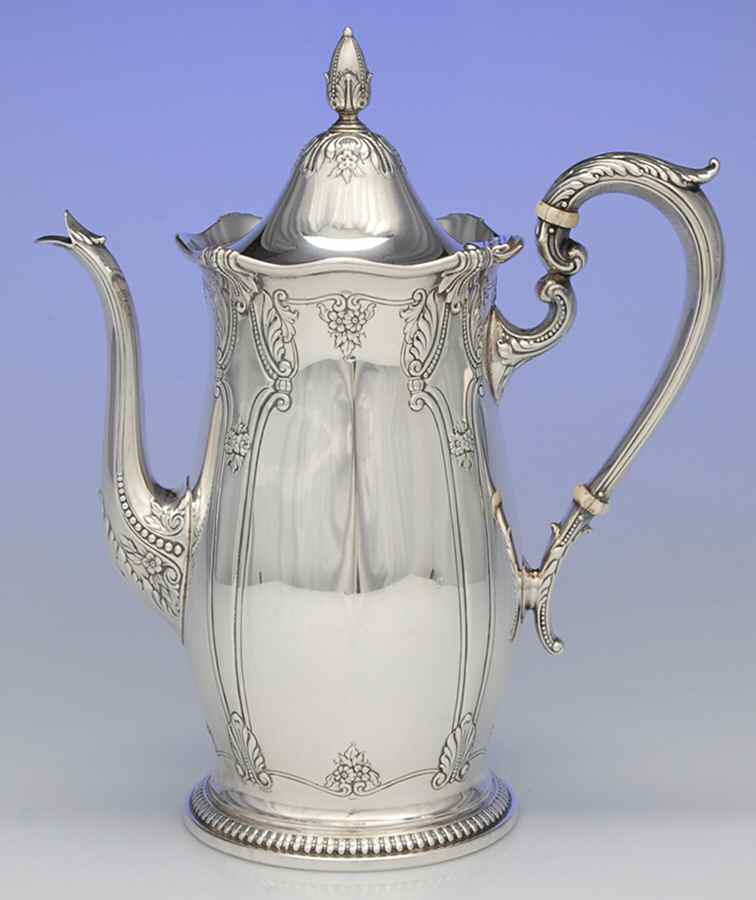 Stradivari (Sterling, Hollowware) Teapot by Wallace Silver-1