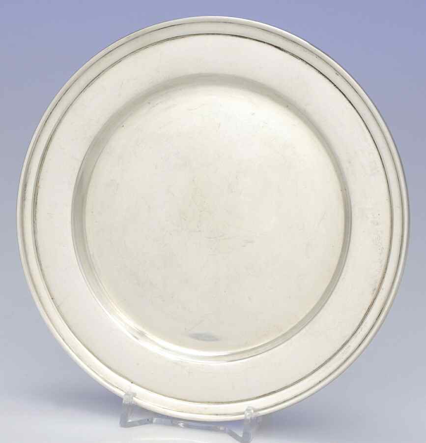 A683 (Sterling, Hollowware) Bread Plate by Watson-1