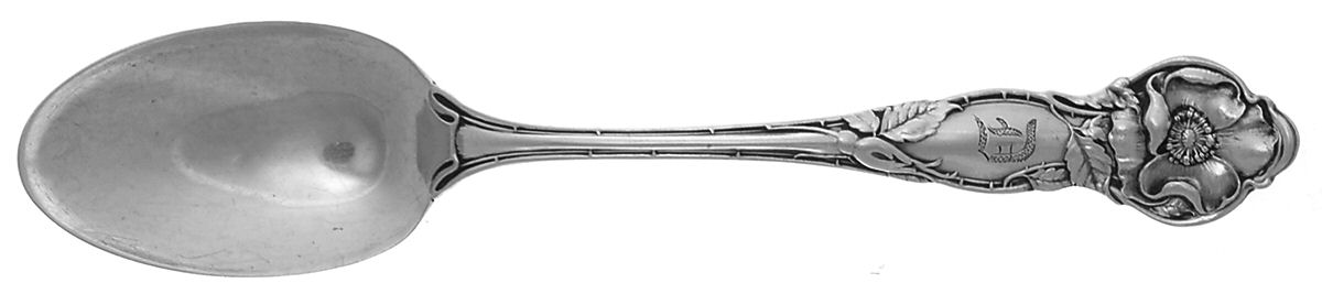 Floral Series #1 (Sterling) Five O'Clock Spoon by Wallace Silver-1