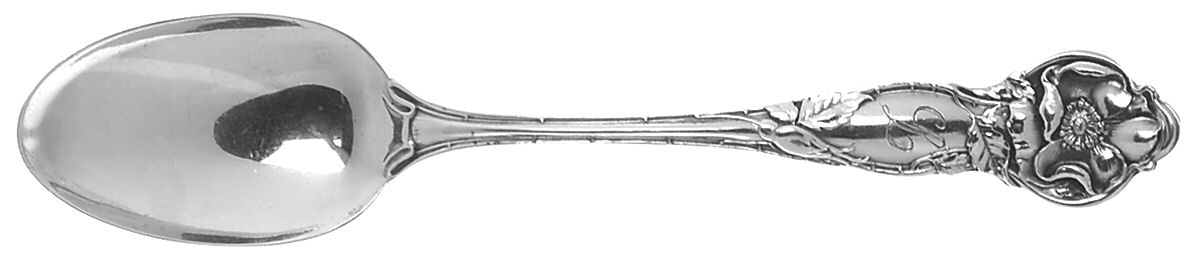 Floral Series #1 (Sterling) Five O'Clock Spoon by Wallace Silver-1