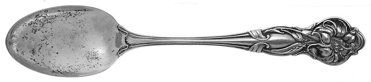 Floral Series #1 (Sterling) Five O'Clock Spoon by Wallace Silver-1