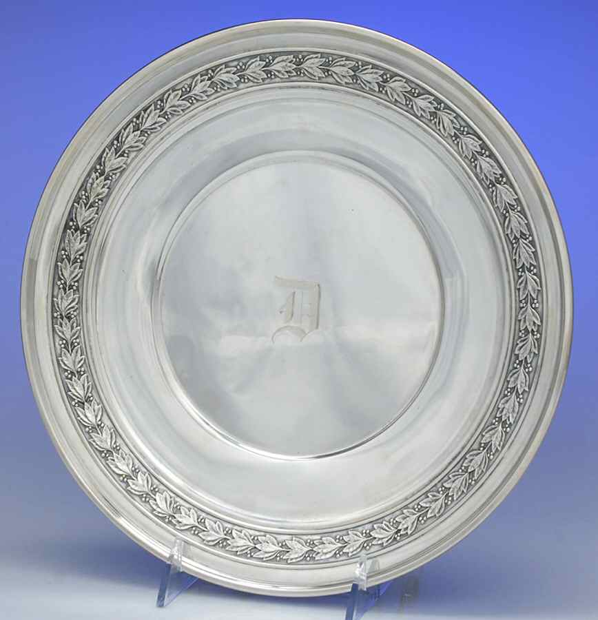 4246 (Sterling, Hollowware) Sterling Sandwich Plate by Wallace Silver-1
