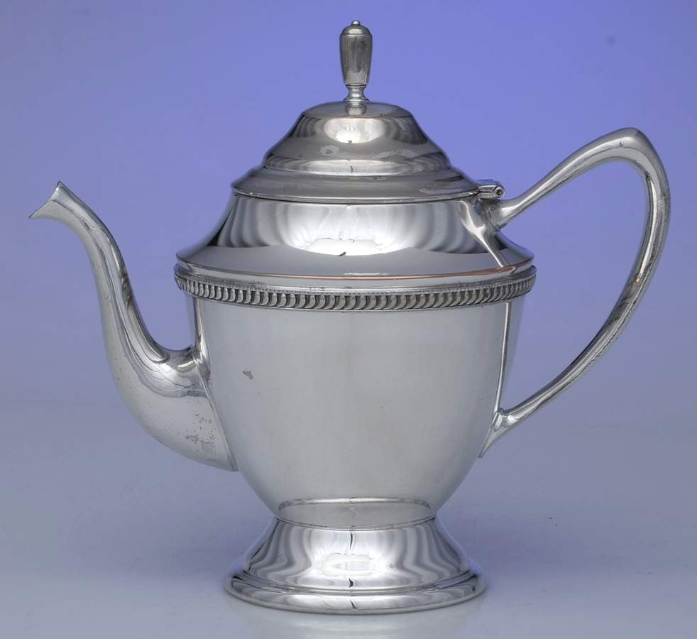 3886 (Silverplate, Hollowware) Teapot by Warwick-1