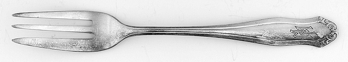 WMF141 (Silverplate) Pastry Fork by WMF Flatware-1
