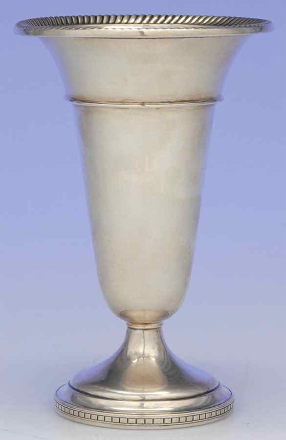 2475 (Sterling, Hollowware) 6" Vase by Webster Co-1