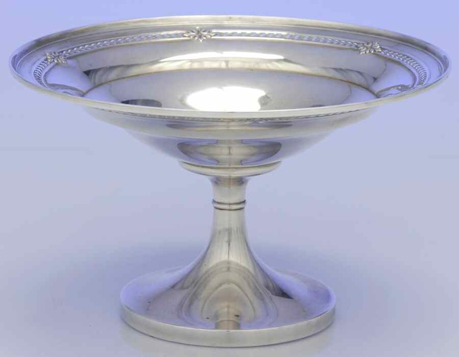 9422 (Sterling, Hollowware) Round Compote (Height X Width) by Watson-1