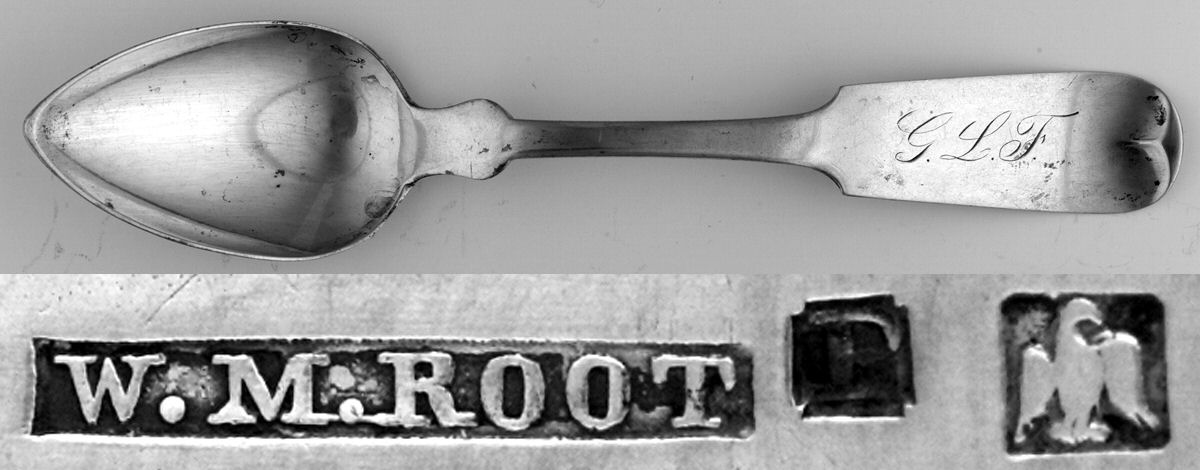 WGR1 (Coin) Teaspoon by Washington McDonough Root-1