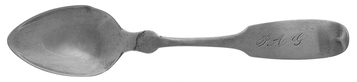 WGR1 (Coin) Teaspoon by Washington McDonough Root-1