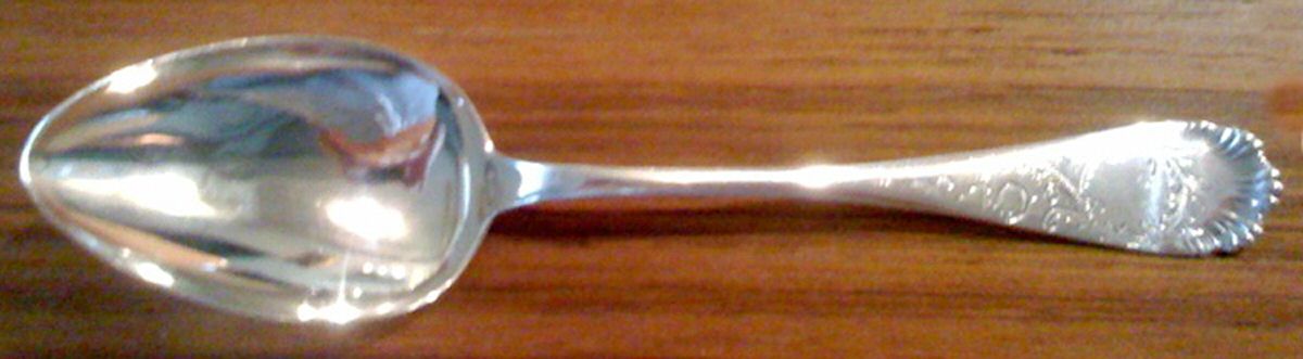 WHS40 (Sterling) Teaspoon by Wood & Hughes-1