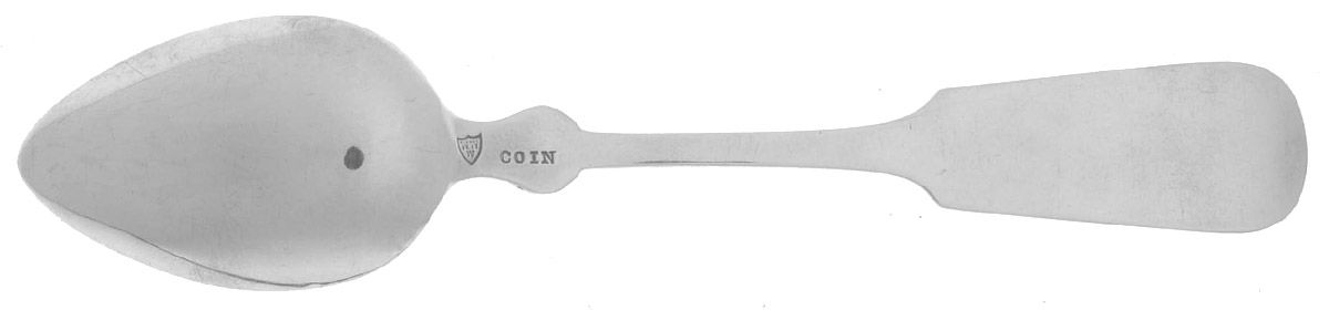 Coin Silver Flatware Five O'Clock Teaspoon by William W Willard-2