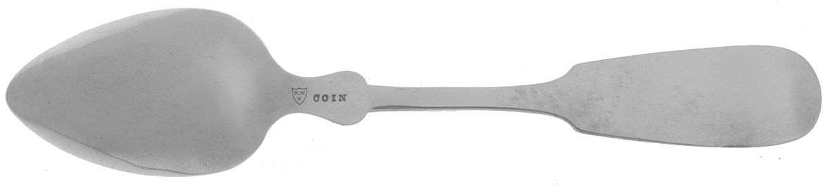 Coin Silver Flatware Teaspoon by William W Willard-2