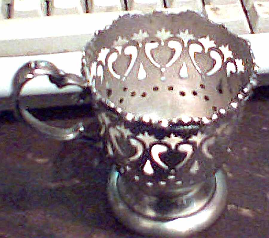 698l (Sterling, Hollowware) Sterling Demitasse Cup Only by Wallace Silver-1