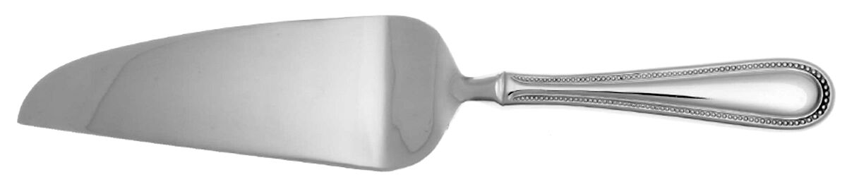 Continental Bead (Stainless) Pie and Cake Server with Stainless Blade HC by Wallace Silver-1