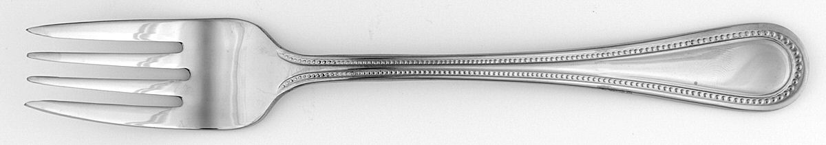 Continental Bead (Stainless) Individual Salad Fork by Wallace Silver-1