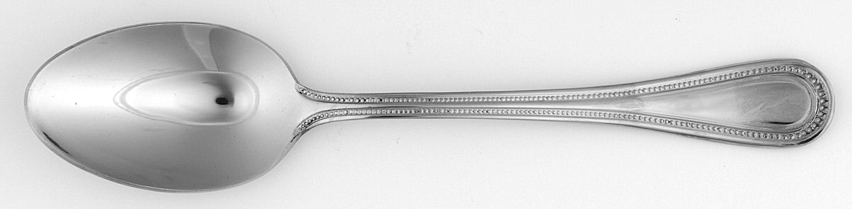 Continental Bead (Stainless) Teaspoon by Wallace Silver-1