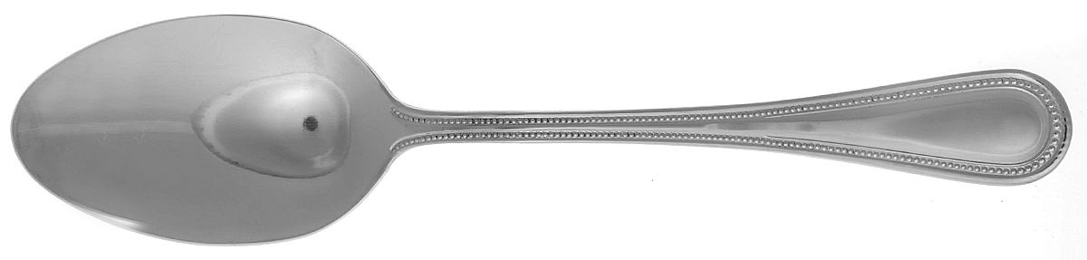 Continental Bead (Stainless) Tablespoon (Serving Spoon) by Wallace Silver-1