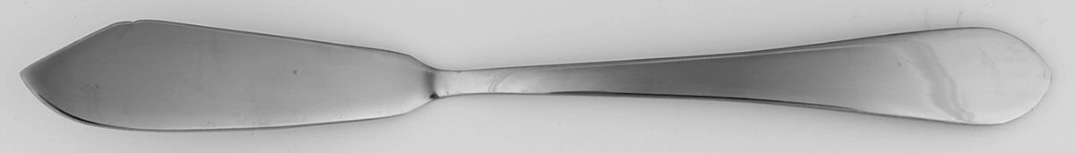 Bentley (Stainless) Flat Handle Master Butter Knife by Wallace Silver-1