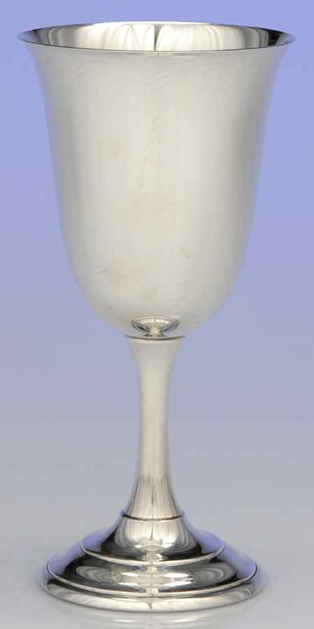 28 (Sterling, Hollowware) Water Goblet by Watson-1