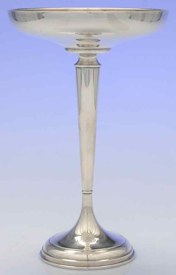 8122 (Sterling, Hollowware) Tall Compote by Watson-1