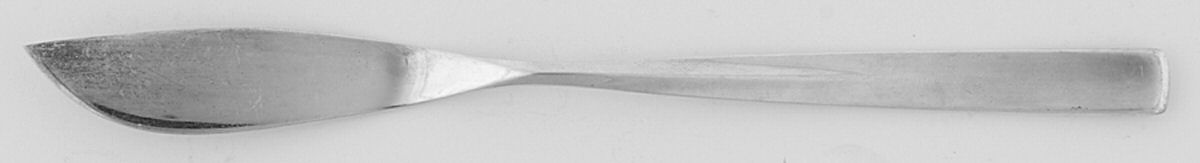 WMF148 (Sterling) Flat Handle Master Butter Knife by WMF Flatware-1