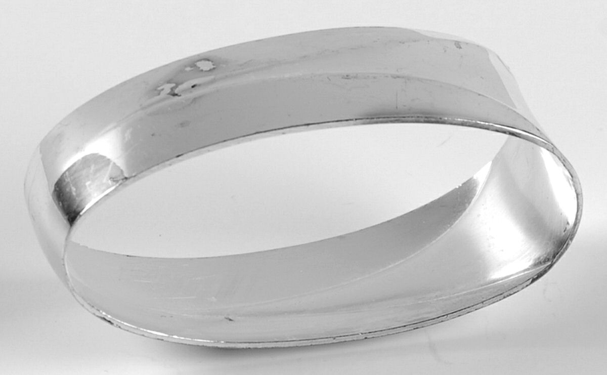 WMF148 (Sterling) Silverplate Napkin Ring by WMF Flatware-1