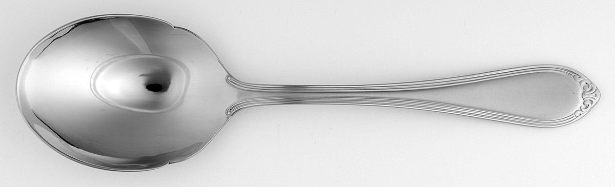 Espirit Frost (Stainless) Tablespoon (Serving Spoon) by Wallace Silver-1