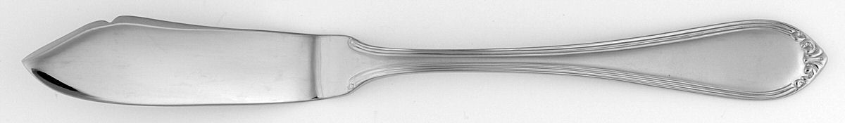 Espirit Frost (Stainless) Flat Handle Master Butter Knife by Wallace Silver-1