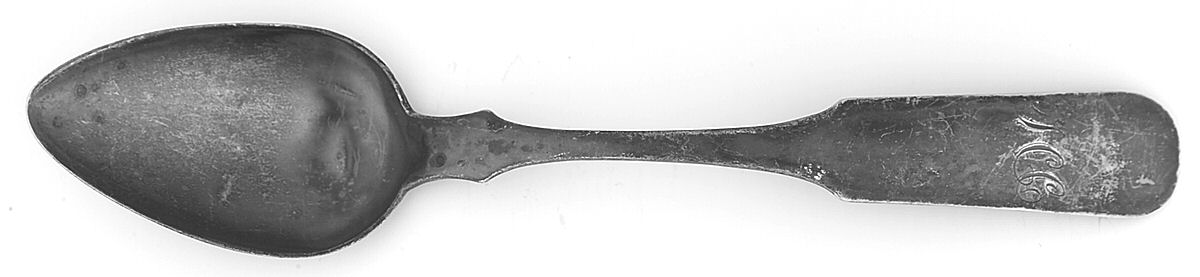 W1B1 (Coin) Tablespoon (Serving Spoon) by William Brown-1