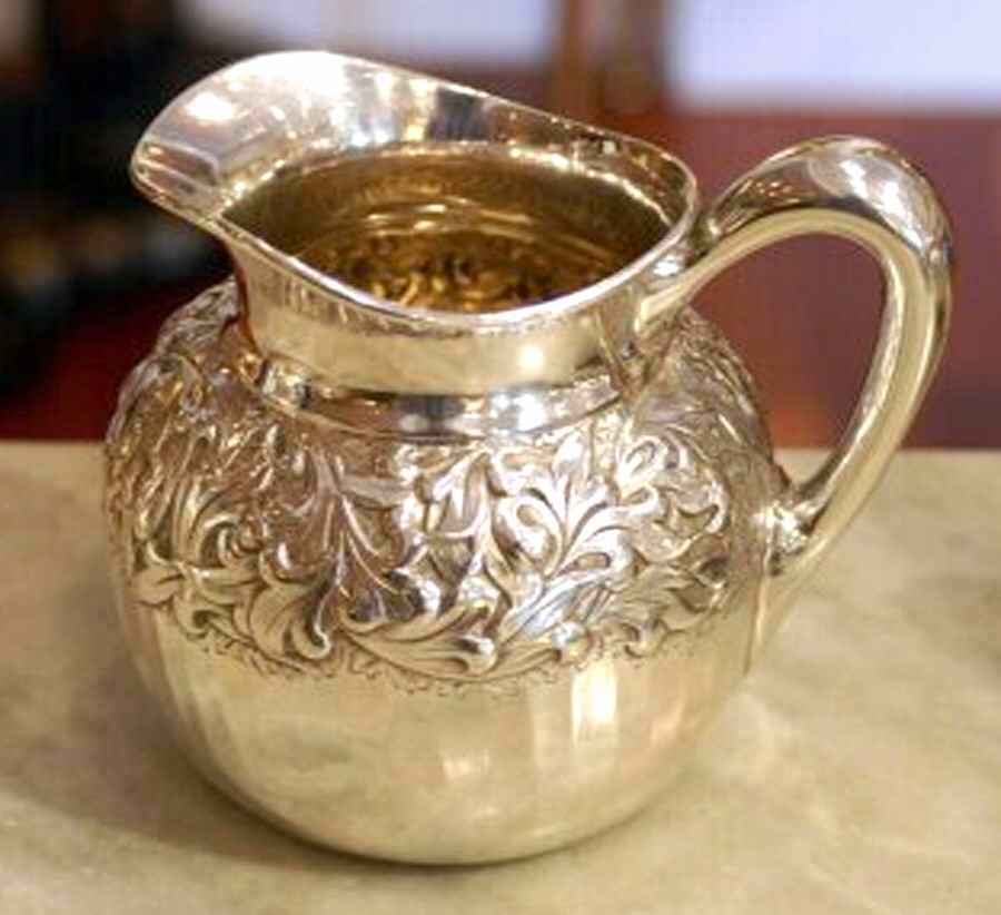 510W (Sterling, Hollowware) Creamer by Whiting Manf Co-1