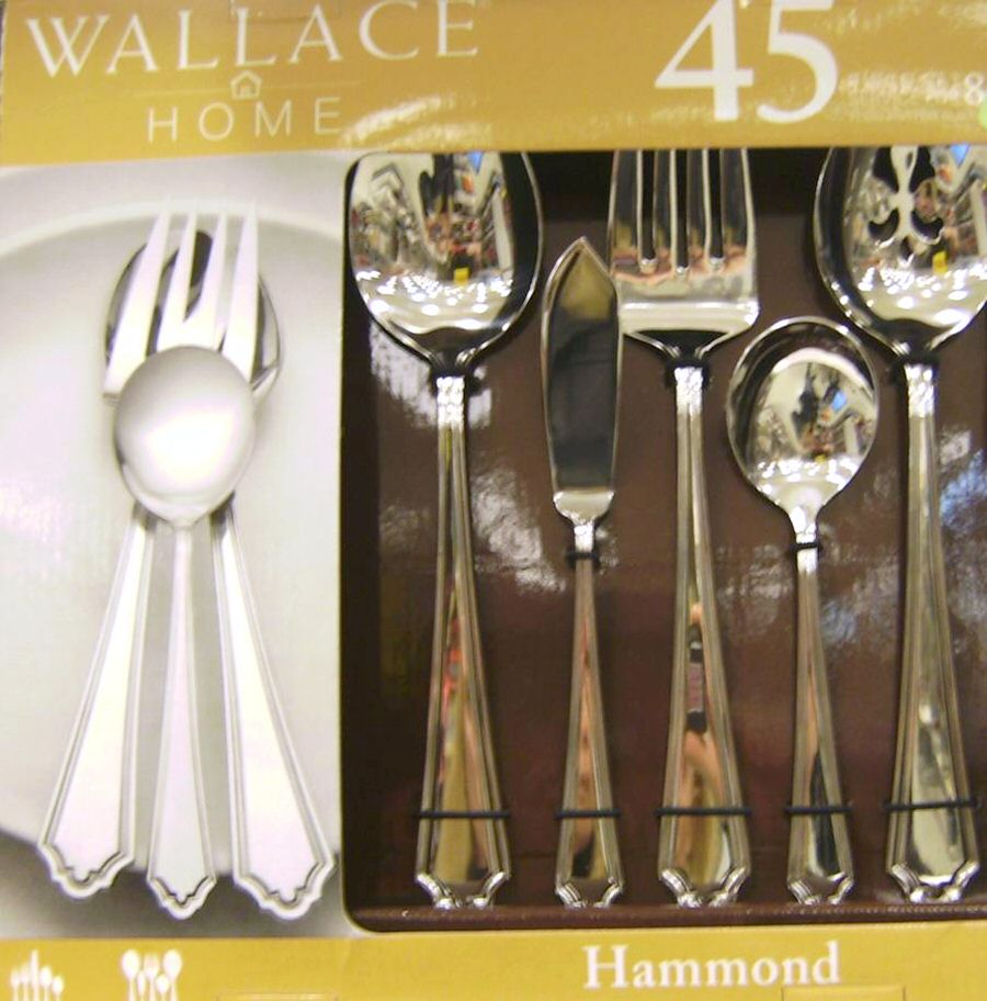 Hammond (Stainless) Sugar Spoon by Wallace Silver-1