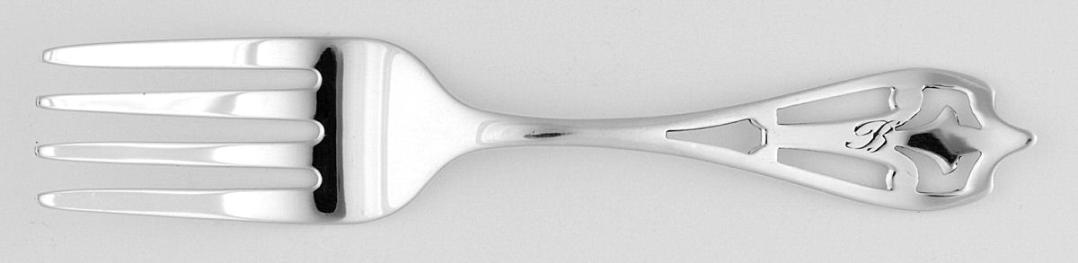 WED25 (Sterling) Baby Fork by Weidlich Silver-1