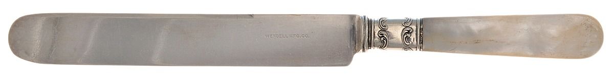 Pearl Handle (Sterling) Old French Hollow Knife by Wendell-1