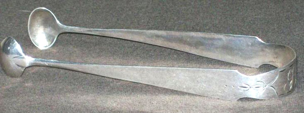 WLY1 (Coin) Sugar Tongs by William Coley-1
