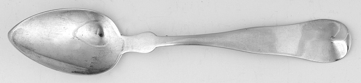 Coin Silver Flatware Teaspoon by Fessenden Bros.-1