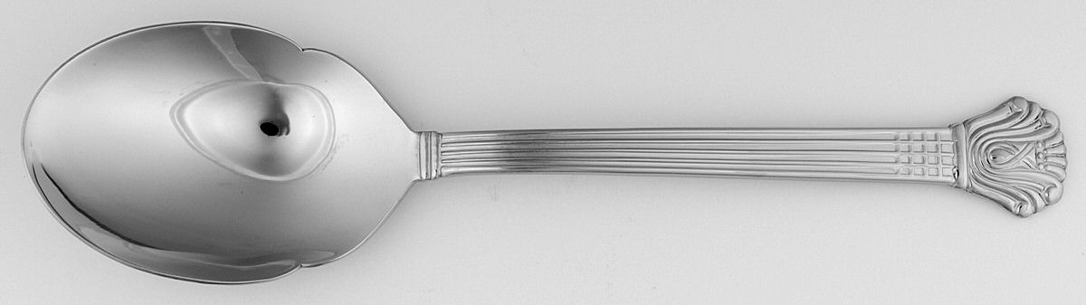 Charlemagne (Stainless) Tablespoon (Serving Spoon) by Wallace Silver-1
