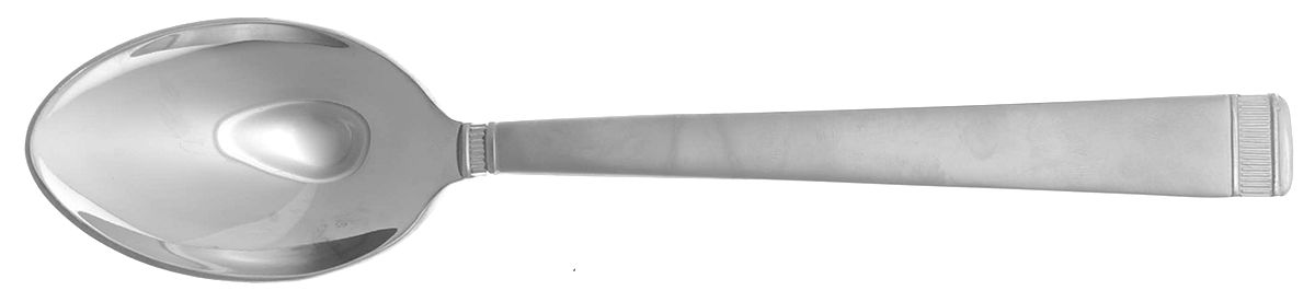 Chime-Frosted (Stainless) Tablespoon (Serving Spoon) by Wedgwood Silver-1