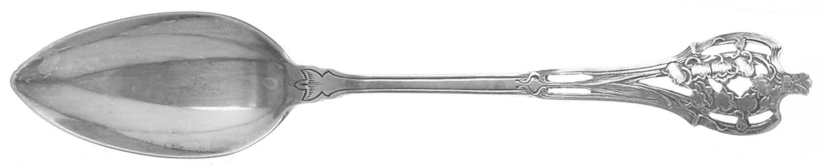 Floral Series #10 (Sterling) Fruit/Orange Spoon by Watson-1