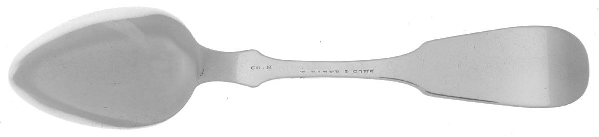 Coin Silver Flatware Teaspoon by William Faber-2