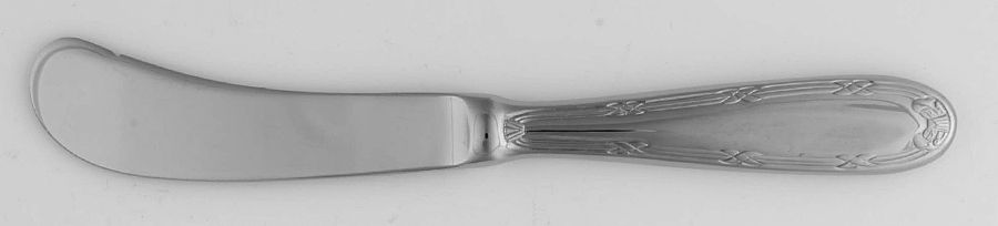 Crossband (Stainless) Flat Handle Master Butter Knife by WMF Flatware-1