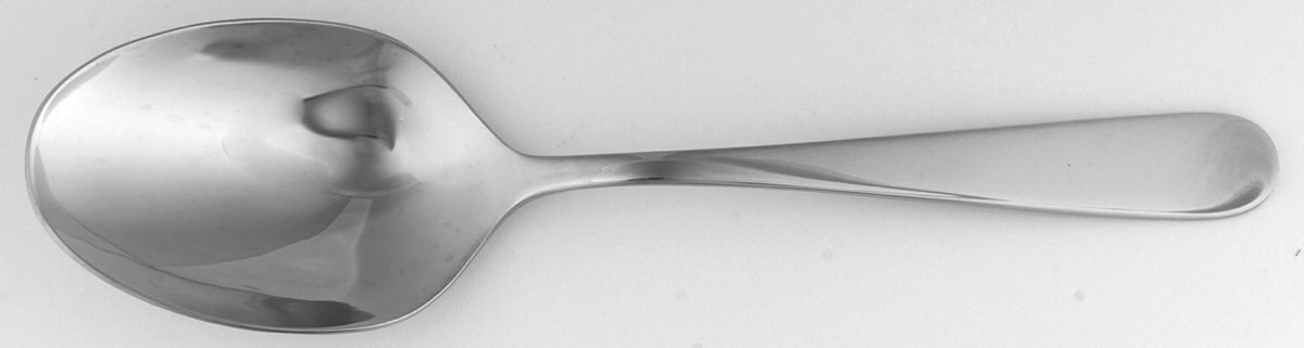 Carlton (Stainless) Solid Serving Spoon by WMF Flatware-1