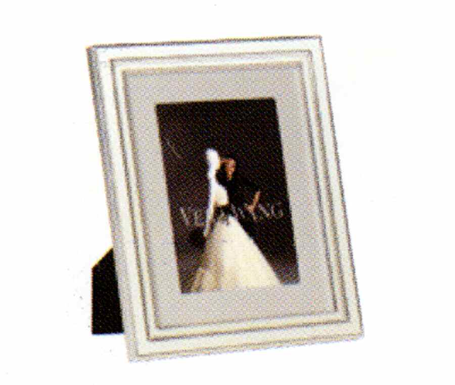 Chime (Silverplate, Hollowware) Frame Holds 8" X 10" by Wedgwood Silver-1