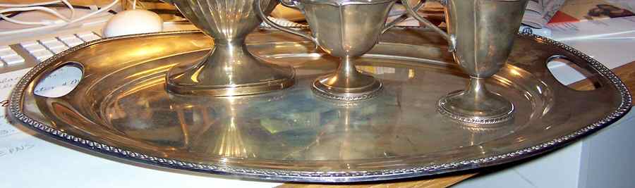 6691 (Silverplate, Hollowware) 18" Waiter Tray by Wallace Silver-1