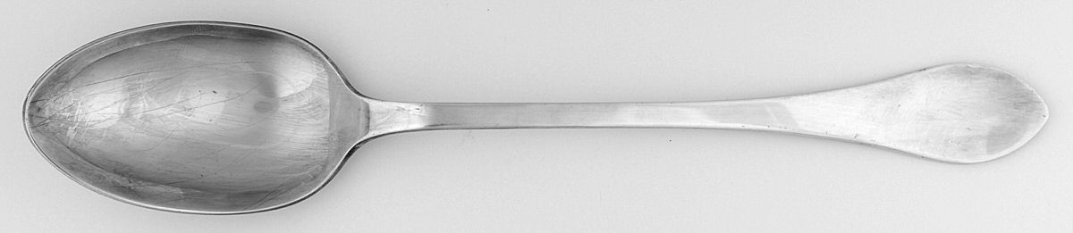 WSB2 (Silverplate) Solid Platter Spoon by W & S Blackington Co-1
