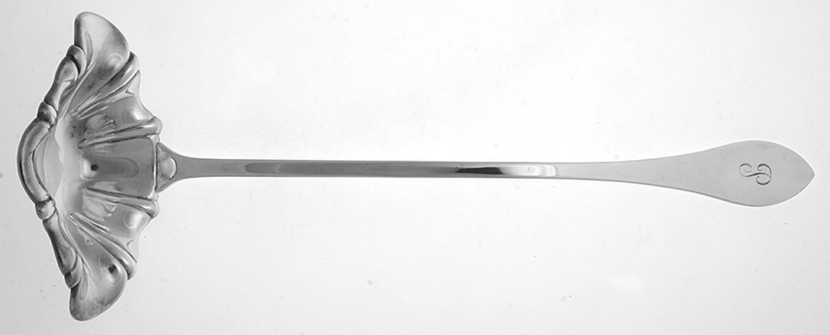 WSB2 (Silverplate) Punch Ladle Solid Piece by W & S Blackington Co-1