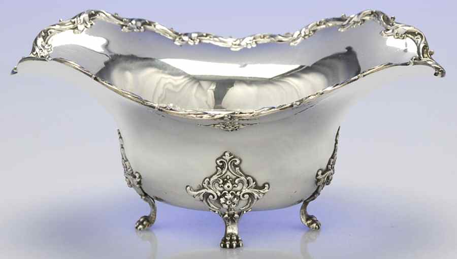 2103 (Sterling, Hollowware) Small Sterling Footed Bowl by Whiting Manf Co-1