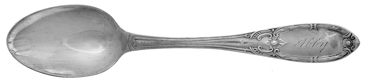 Coin Silver Flatware Teaspoon by William W Willard-1