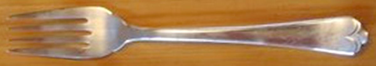 Lotus3 (Silverplate) Individual Salad Fork by Wallace Silver-1