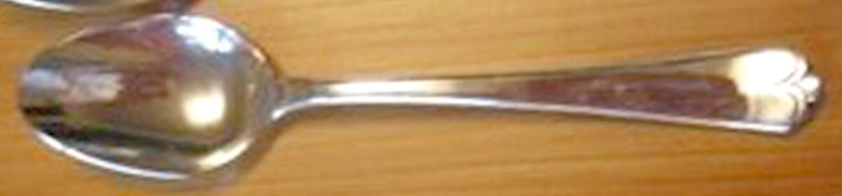 Lotus3 (Silverplate) Teaspoon by Wallace Silver-1