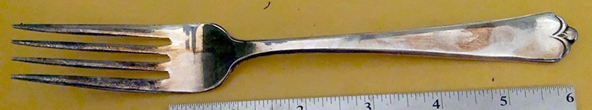 Lotus3 (Silverplate) Fork by Wallace Silver-1